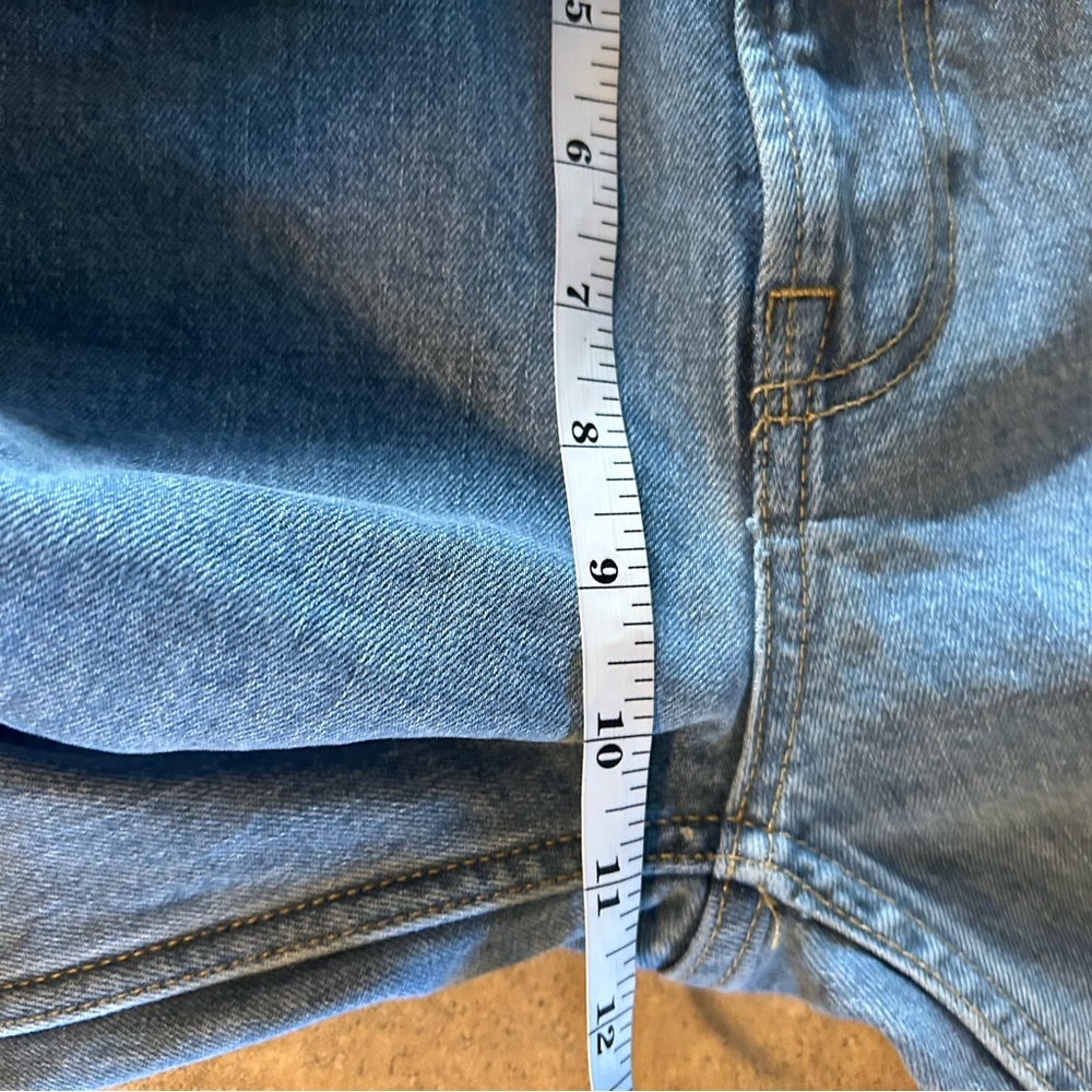 Everlane Jeans - The Original Cheeky Jean” Medium Blue Organic Cotton - Picture 9 of 10